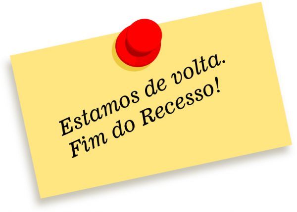 Imagem da notícia: Fim do Recesso Parlamentar