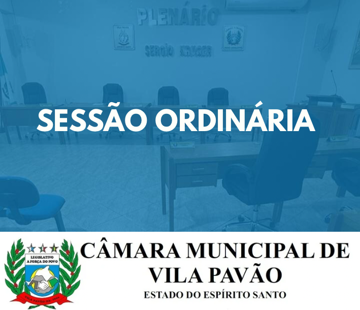 NOTÍCIA: Hoje é dia de sessão: acompanhe a 21ª Sessão Ordinária da 9ª Legislatura!